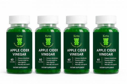 SLIMCUT ACV Gummies Quadruple Bundle